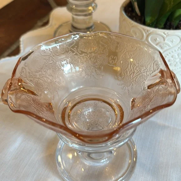 Hazel Atlas Florentine Cream/Soup Bowl - Picture 11 of 12